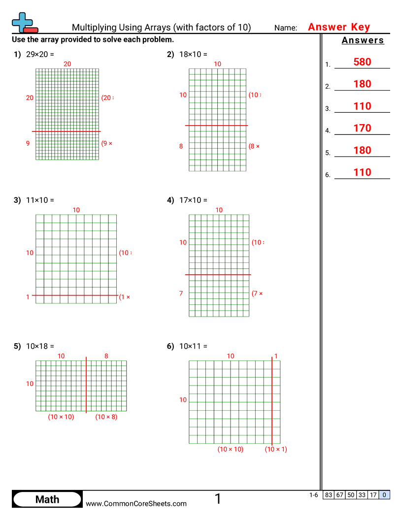 Related worksheet